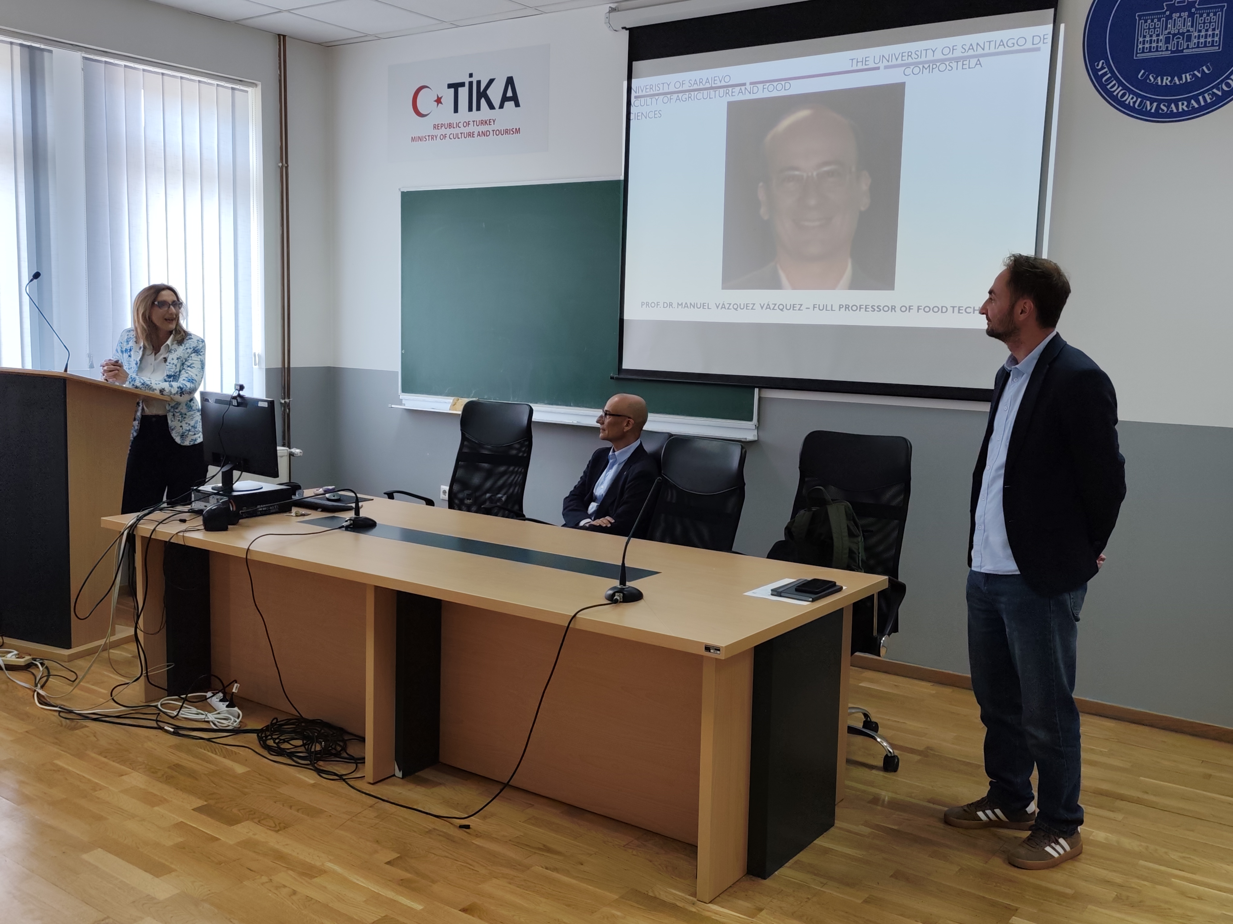 Prof. dr. Manuel Vázquez sa Univerziteta Santiago de Compostela održao predavanja na Poljoprivredno-prehrambenom fakultetu